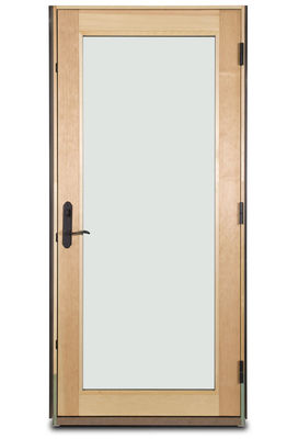 Hinged Operated Swing Aluminium Door , Right Hand Inswing Interior Door