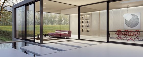 KLUK Wide View Lift And Slide Aluminium Doors , Slimline Aluminium Sliding Doors