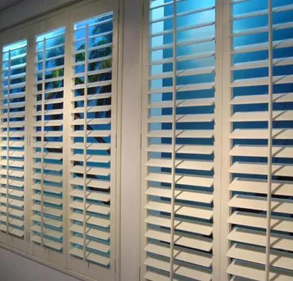 Aluminum Louver Kitchen Cabinet Roller Door Interior Window Shutter vertical casement